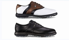 FootJoy Fj Originals Men's Golf Shoes White/Brown Black Size 8 - 14  picture