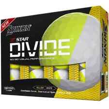 SRIXON Z-Star Dozen (12) Yellow/White Divide Golf Ball-50/50 Visual Performance picture