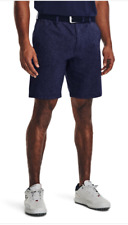 NWT Under Armour Vented Golf Shorts - Midnight Navy Blue - Size 38 - 10