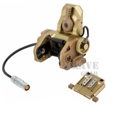Gsgm Dpam Mount W/helmet Shroud For Anvis Night Vision Dark Earth picture