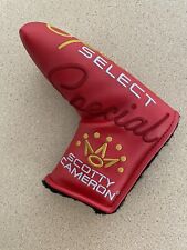 Titleist Scotty Cameron Special Select Red Putter Golf Club Head Cover Headcover picture