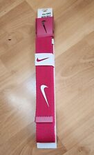 Nike Web Belt Nike Golf Red Bottle Opener Buckle. Adjustable to size 42. NEW picture