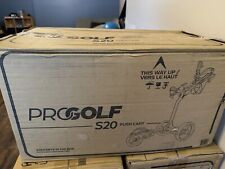 Pro Golf S20 3 Wheel Push Cart - Easy to Fold System - Lightweight 15.0 LBS NEW picture