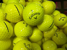 24 Yellow Callaway Warbird  Near Mint AAAA Used Golf Balls picture