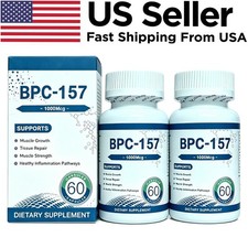 2 Bottles B-157 1000mcg 60 Capsules - Accelerate Muscle Tissue Repair picture