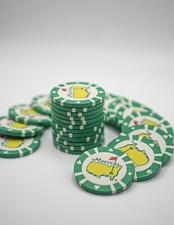 Brand New Masters Augusta National Poker Chips / Golf Ball Markers picture