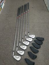 6 Clubs Adams Idea Super S Iron Set 5-PW Regular Right-Handed Steel Golf picture