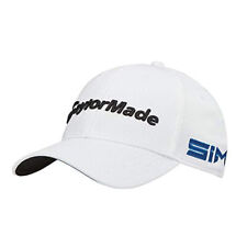 NEW TaylorMade Golf TM20 Tour Cage Fitted Golf Hat White Size L/XL picture