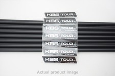 Uncut KBS TOUR C-TAPER LITE BLACK LIMITED 115G X-STIFF IRON SHAFT SET 4-PW PULLS picture