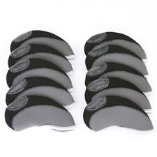 10pcs Golf Head Cover Club Wedge Iron Protective Headcovers Neoprene Putter Set picture
