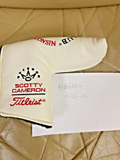 Rare New Scotty Cameron special event putter headcover for Gilda's Club picture