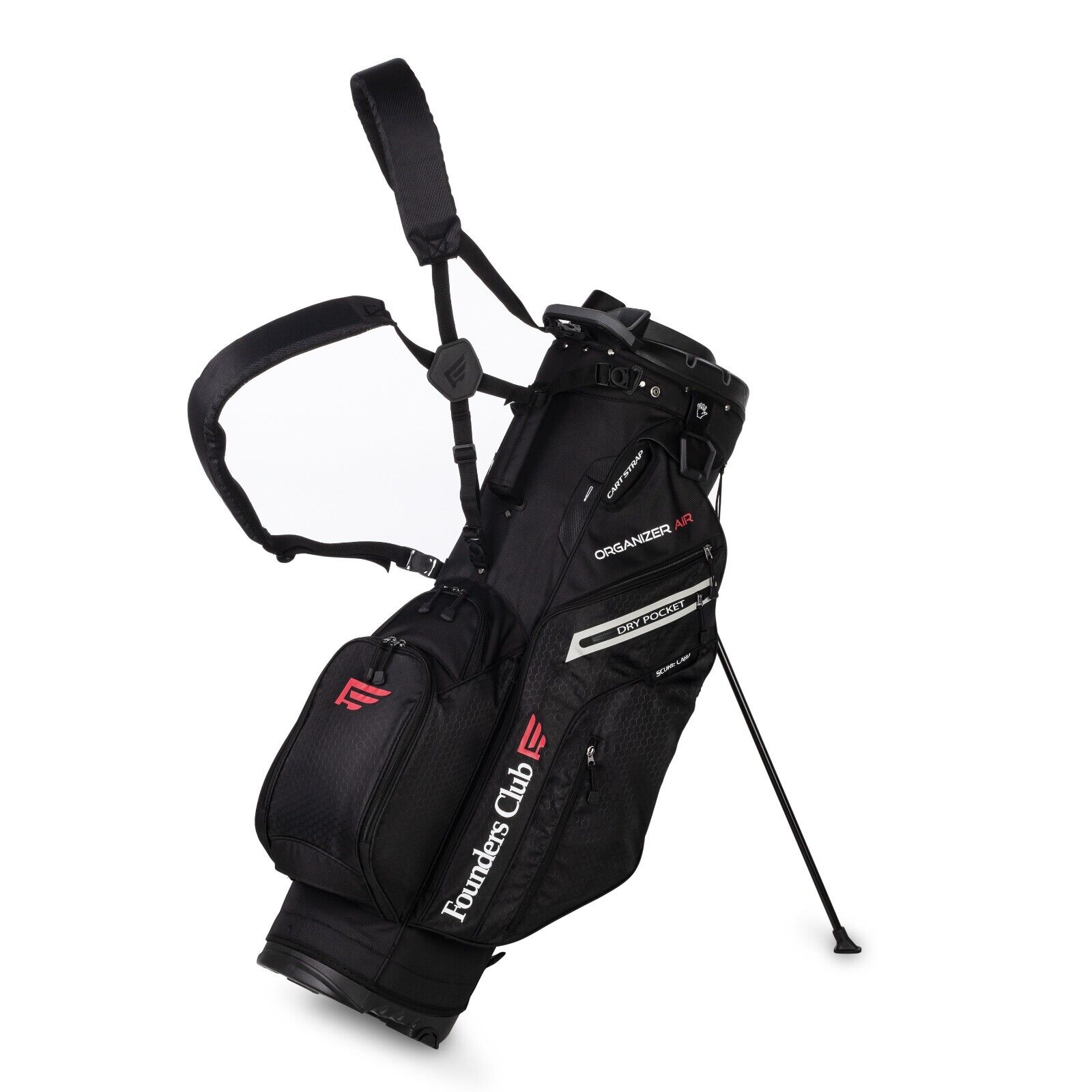 Founders Club Organizer Men's Golf Stand Bag with 14 Way full length divider