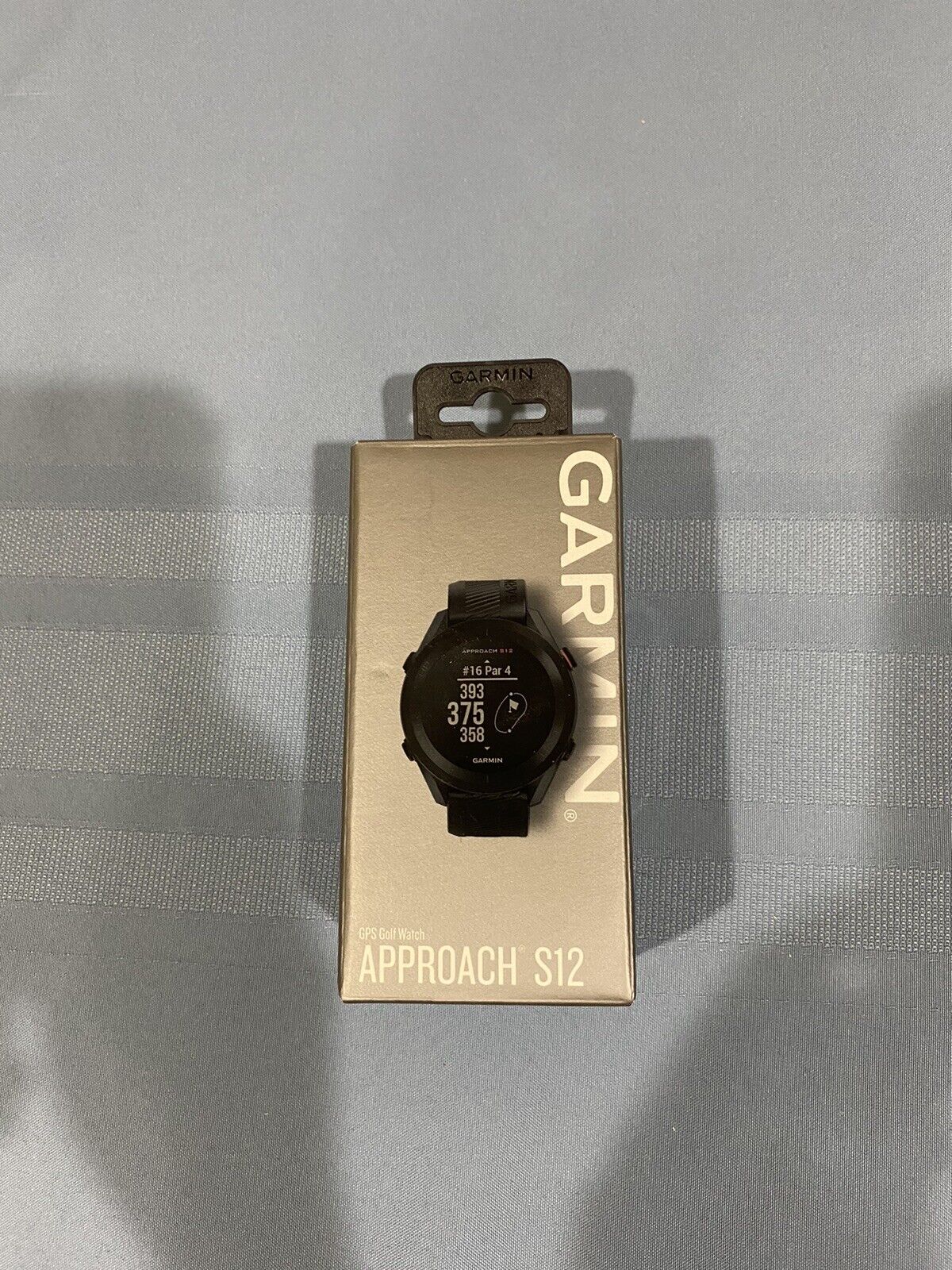 Garmin Approach S12 GPS Golf Watch Black Brand New in Box