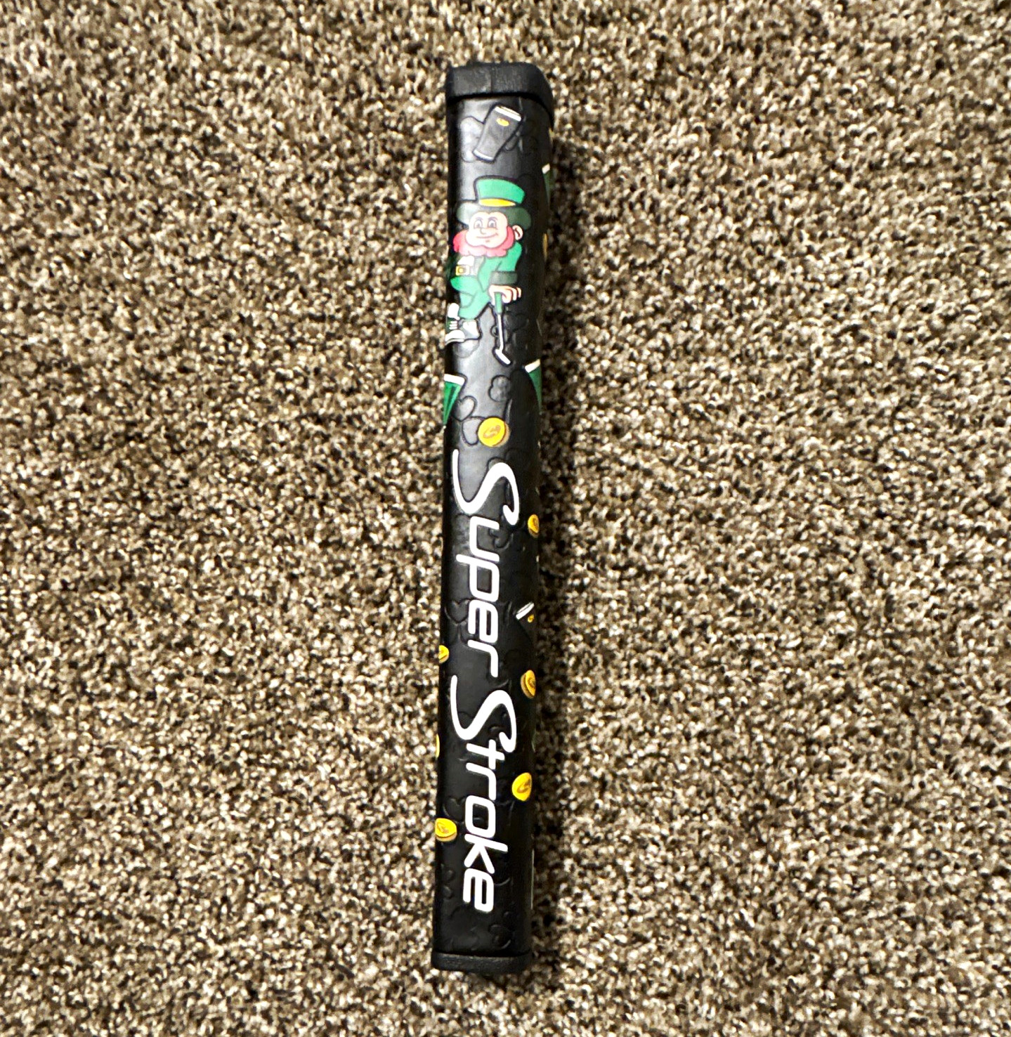 SuperStroke leprechaun pistol 2.0 Golf Grip Rubber Black/Green/White/Yellow SuperStroke leprechaun pistol 2.0 Golf Grip Rubber Black/Green/White/Yellow