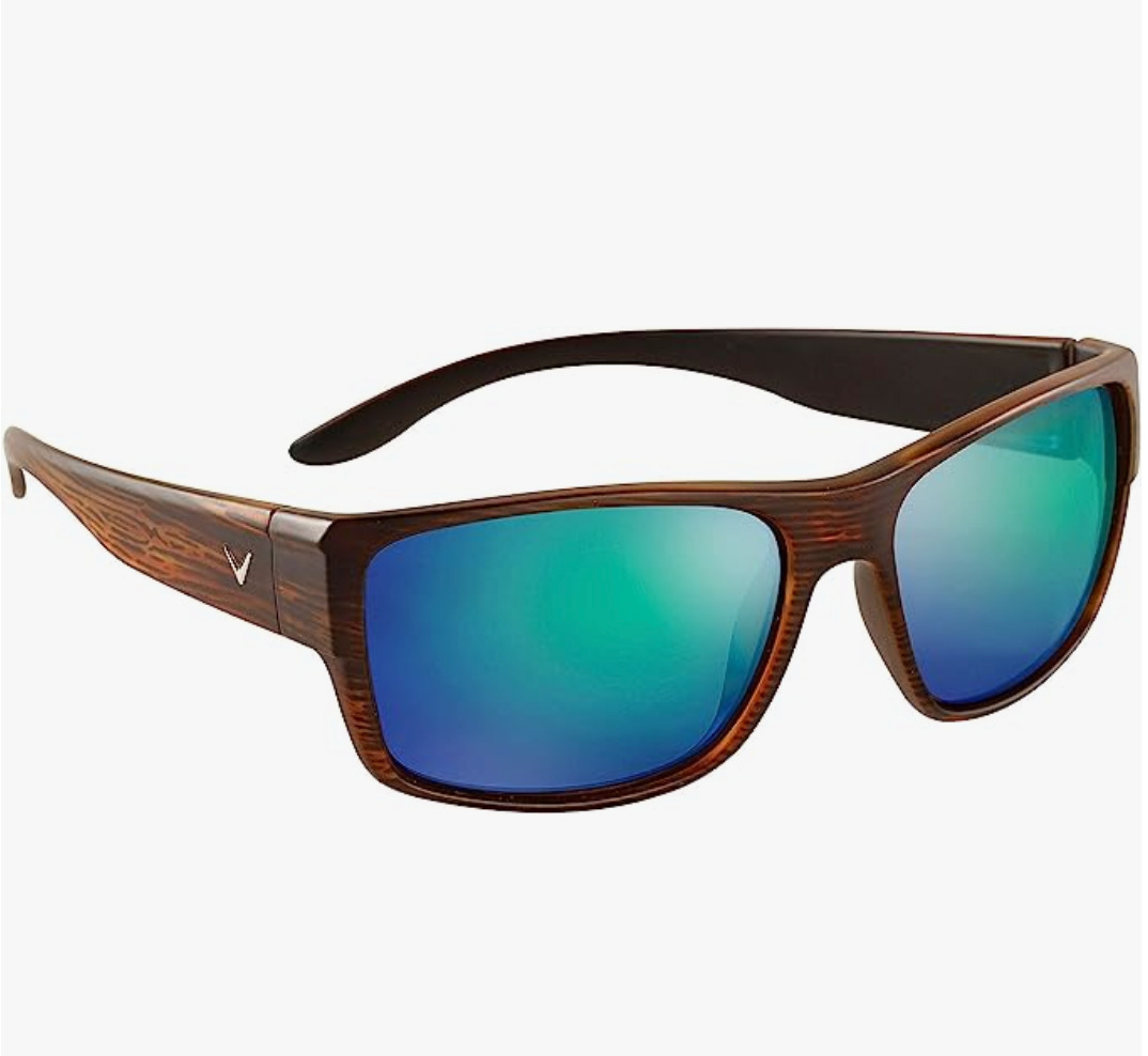 Brand New Callaway Merlin Golf Polarized Sunglasses Tortoise Brown