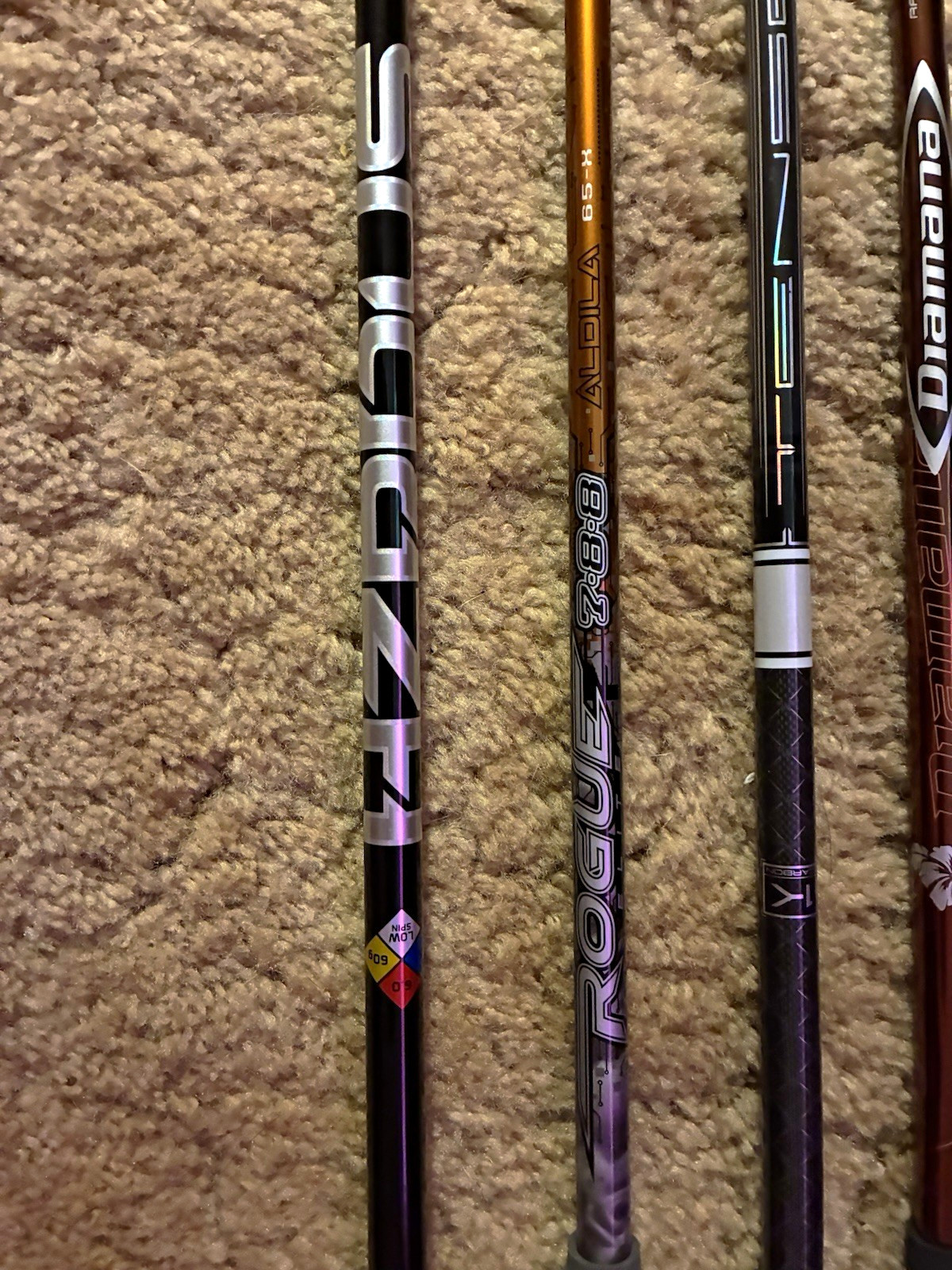 Xstiff shafts TM adapters