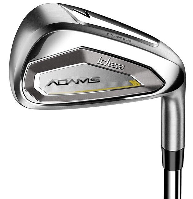 Left Handed Adams Golf Club Idea 2023 4-PW, AW Iron Set Stiff Steel New