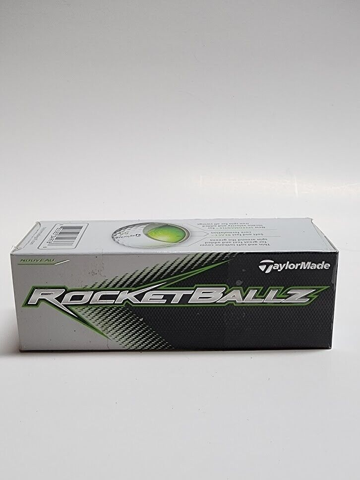 TaylorMade Rocketballz Golf Balls-3 pack, NEW, open box
