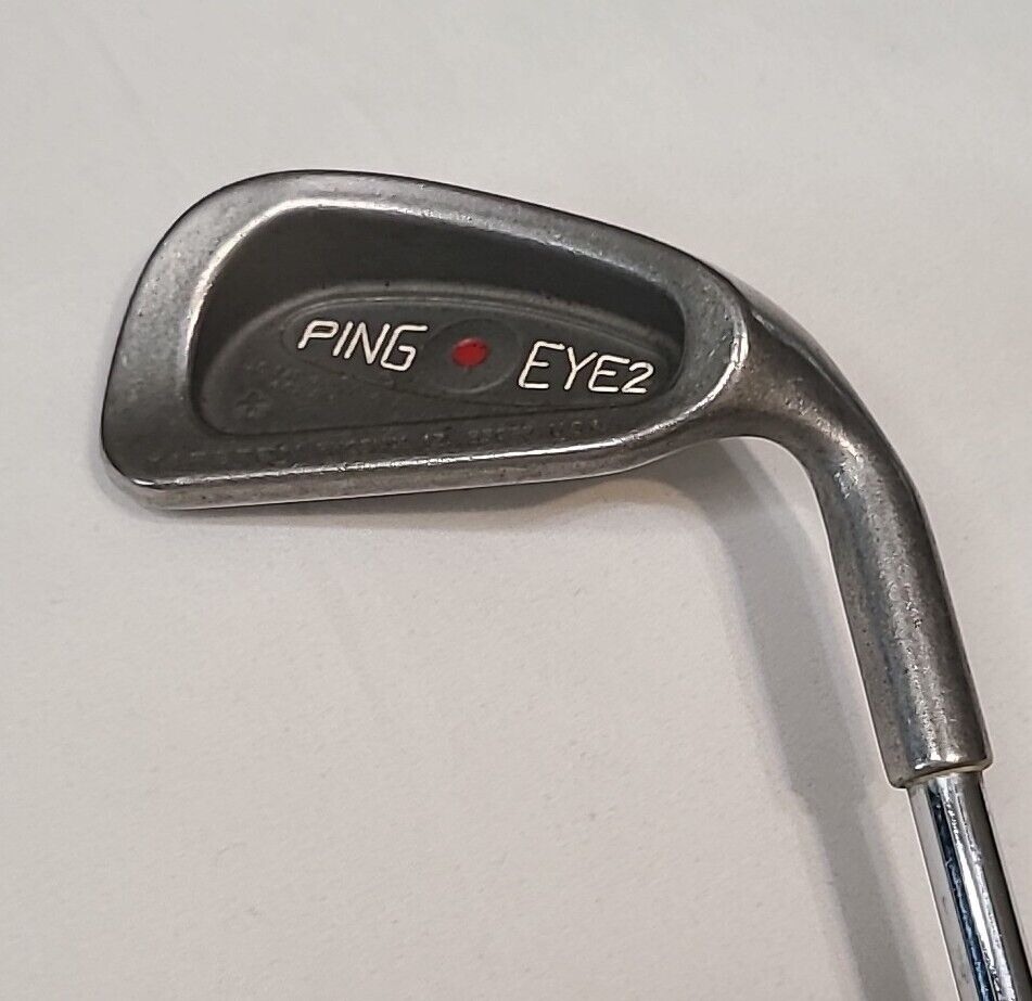 Ping Eye 2 Golf Club Red Dot 5 Iron RH All Original Vintage 90s 37.5 Steel Shaft