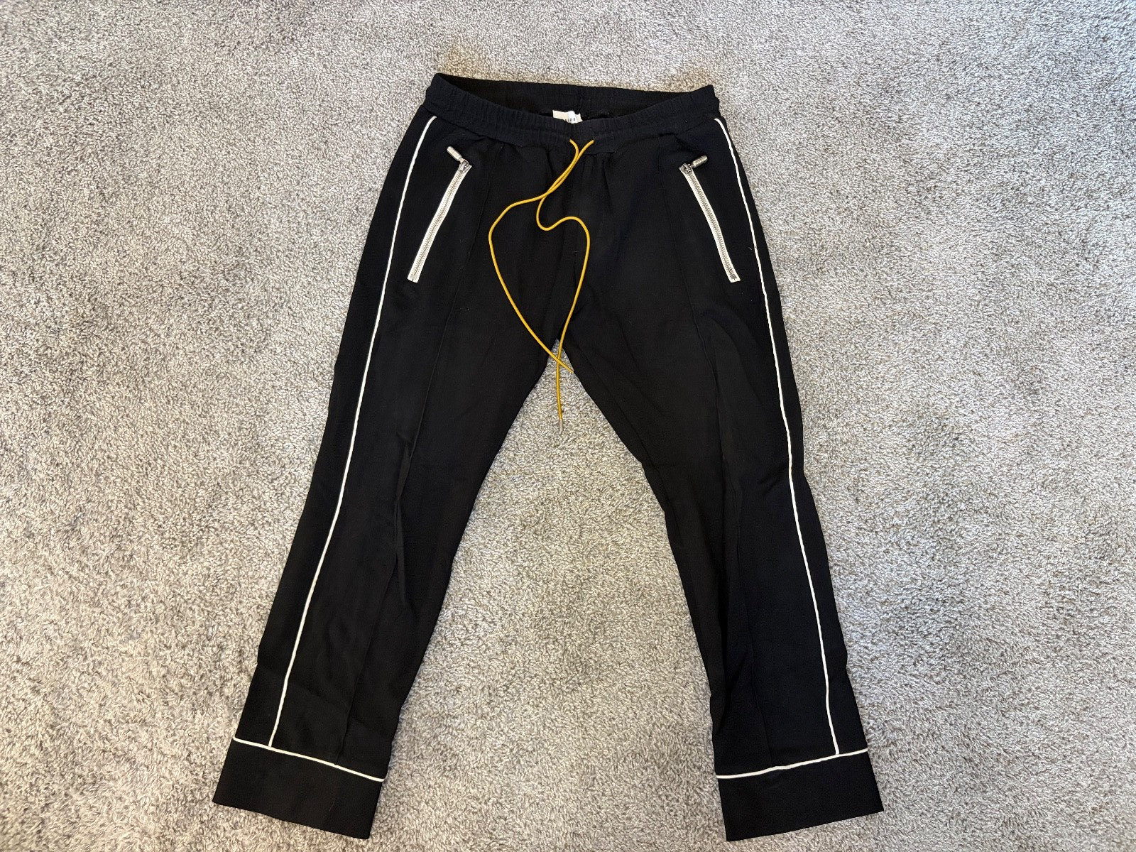 Rhude Black Traxedo Pants Size L $795 Retail Customized