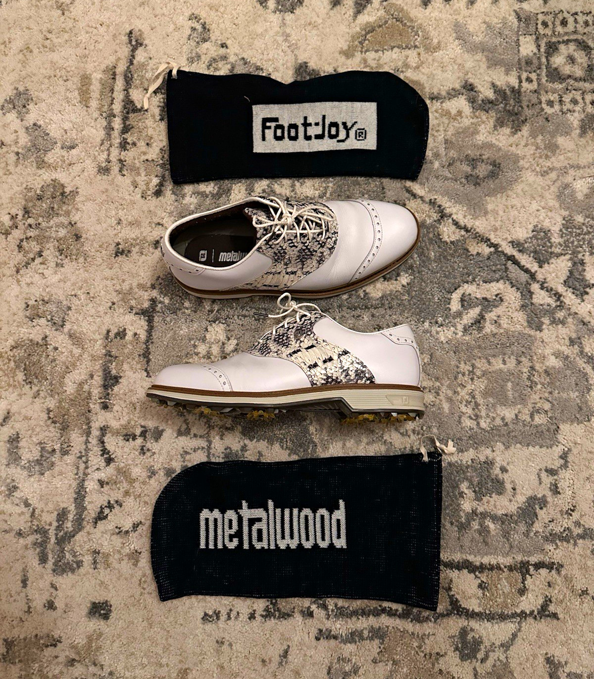 Metalwood Studio x FootJoy Premiere Wilcox “Above All Snakes” Men\'s Golf Shoes Metalwood Studio x FootJoy Premiere Wilcox “Above All Snakes” Men\'s Golf Shoes