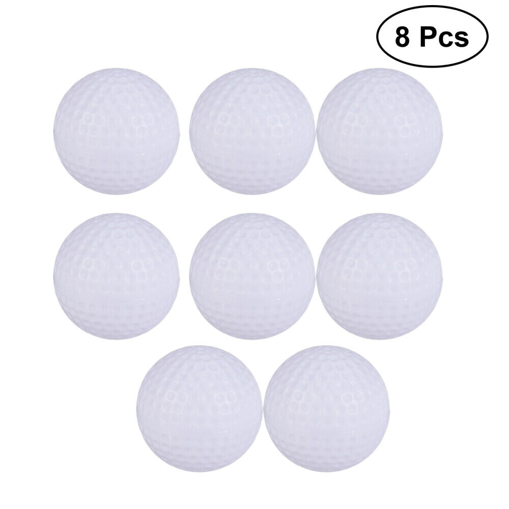  8 Pcs Accessories for Men Hollow Ball Practice Balls Toy Foam Golf