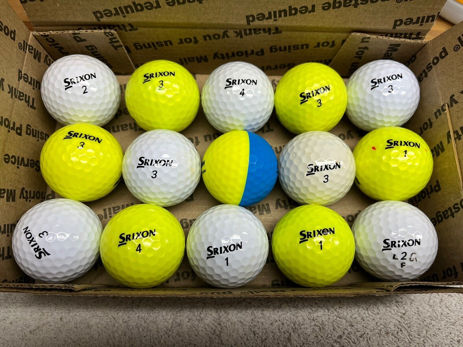 15 MINT Srixon Q Star Tour Golf Balls—AAAAA