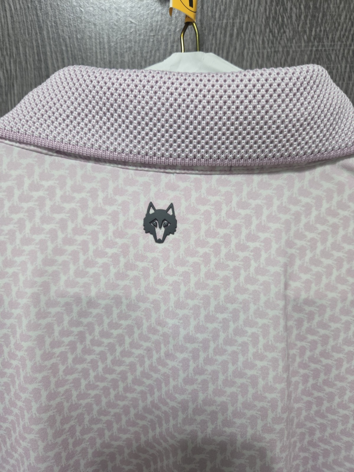 7 each - Greyson Mens Golf Polo Shirt Short Sleeve Size L Wolf Logo + 1 Callaway 7 each - Greyson Mens Golf Polo Shirt Short Sleeve Size L Wolf Logo + 1 Callaway