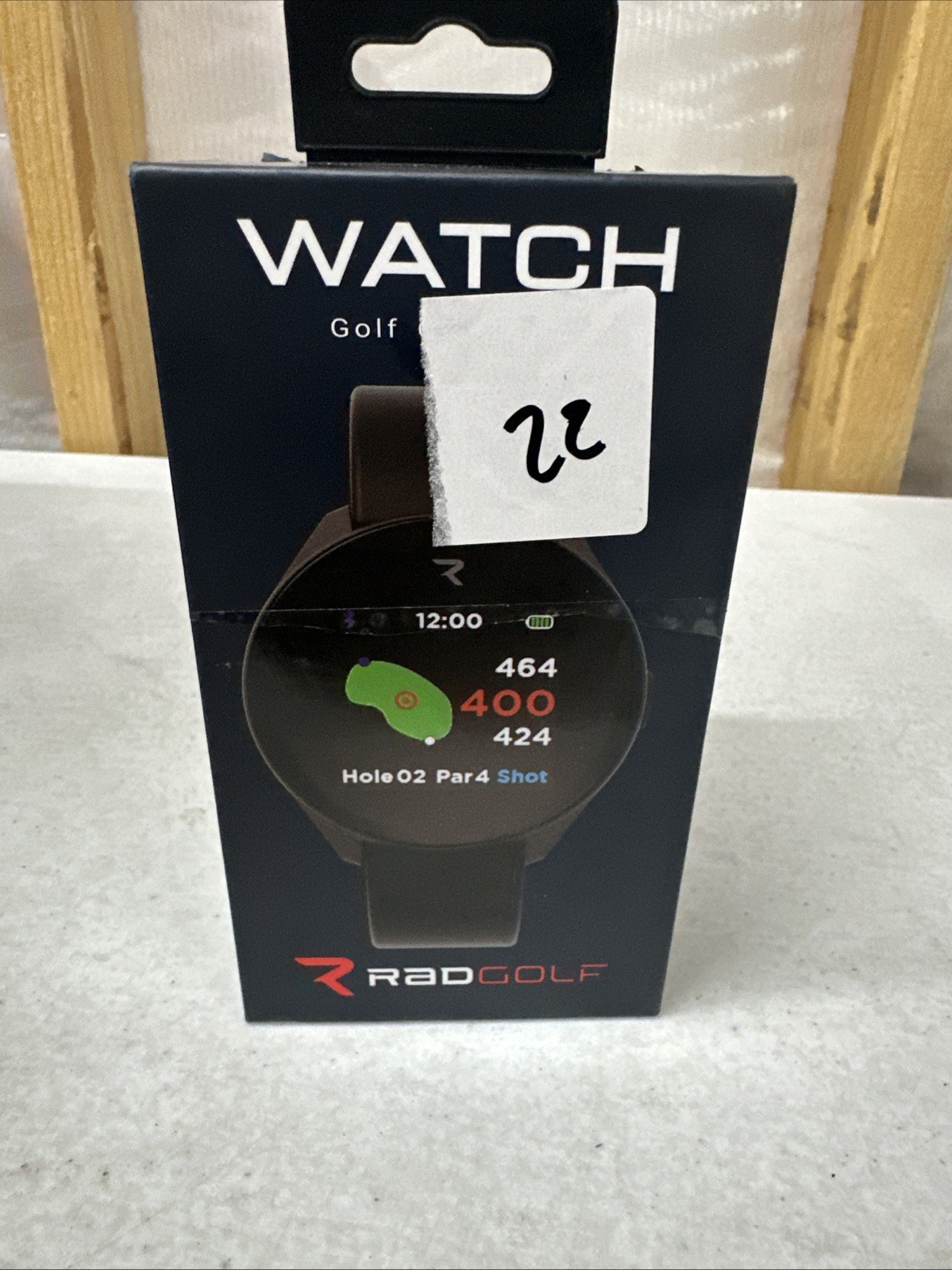 Rad Watch Golf GPS Watch Touchscreen, 42,000+ Courses, Pin Positioning, FCB Rad Watch Golf GPS Watch Touchscreen, 42,000+ Courses, Pin Positioning, FCB