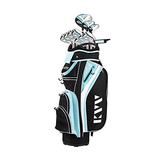  Women’s Complete Golf Clubs Package Set Includes Driver, Fairway, Hybrid, 5# 
