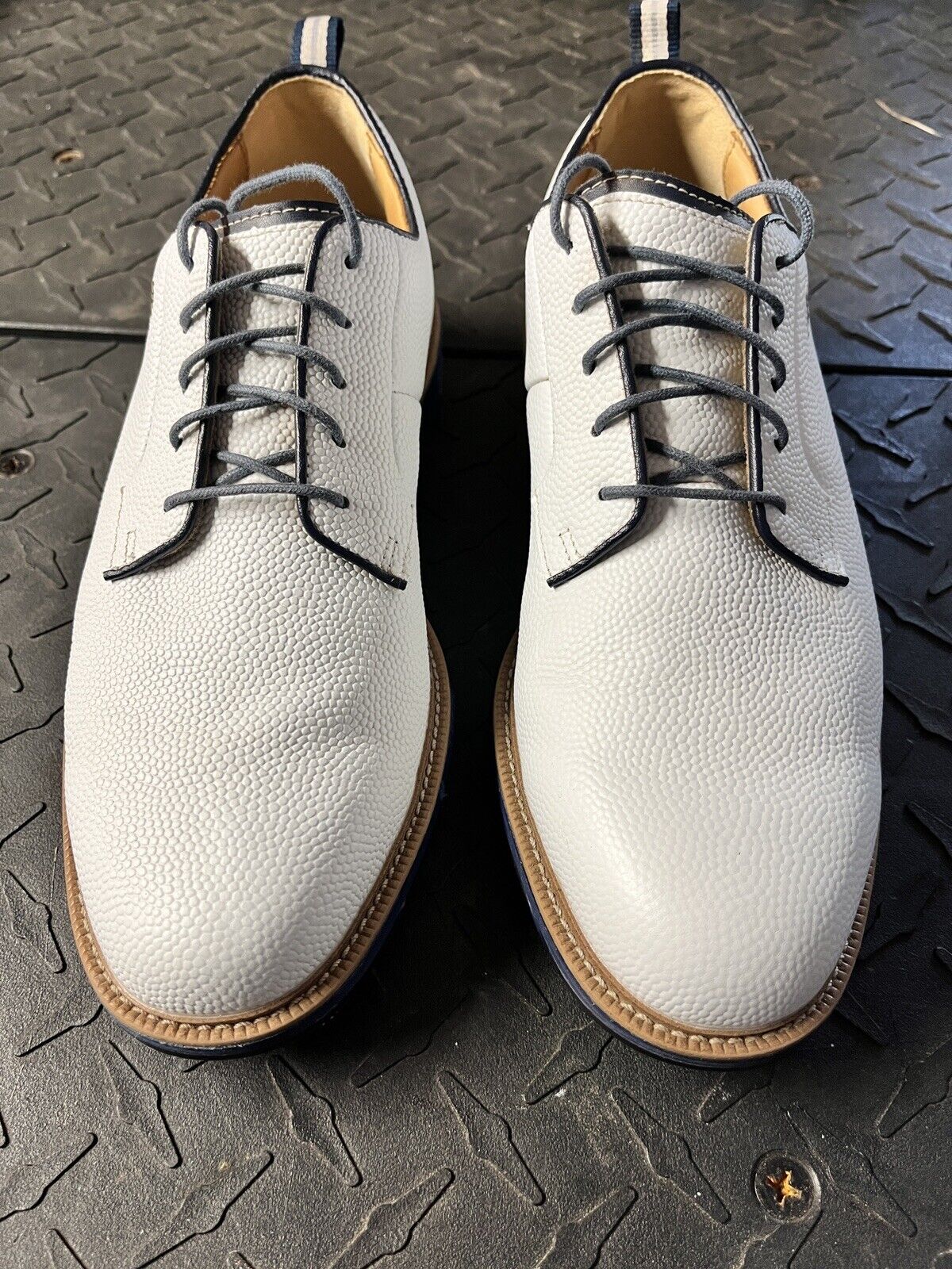 2024 FootJoy Premiere Field Golf Shoes, White/ Navy 9.5