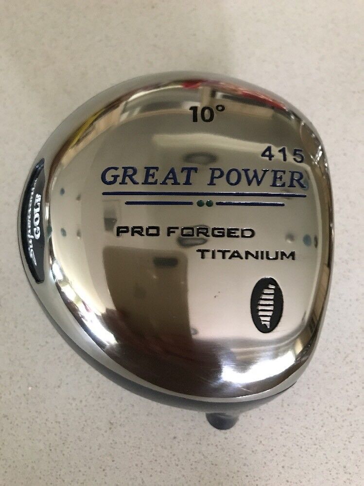 Great Big Power 9° Deg Titanium Driver Golf Club Component Head 860 Illegal Cor