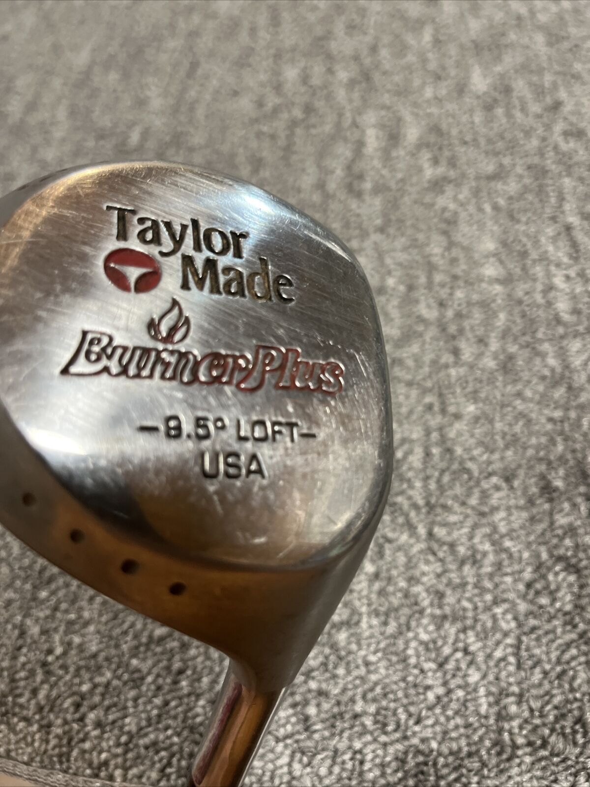 TaylorMade Golf Dynamic Gold BURNER PLUS 9.5* DRIVER Right Handed Steel R300U