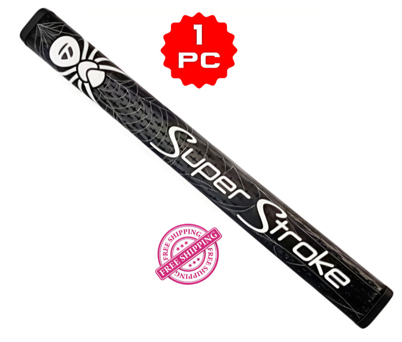 TaylorMade SuperStroke My Spider GTR 1.0 Putter Grip OEM White/Black New TaylorMade SuperStroke My Spider GTR 1.0 Putter Grip OEM White/Black New
