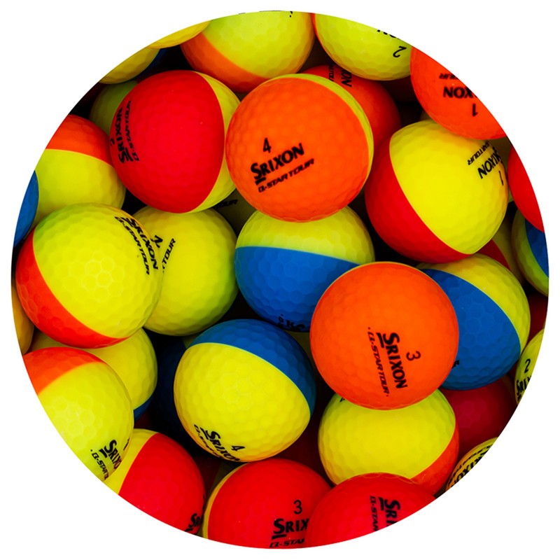 Srixon Q Star Tour Matte Mix Golf Balls, Good Quality, 12 Pack Srixon Q Star Tour Matte Mix Golf Balls, Good Quality, 12 Pack
