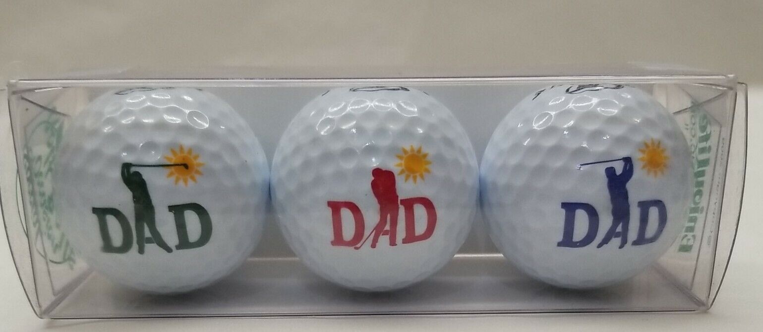 2009 TOP FLIGHT Special Occasion Golf Balls - DAD - Fathers Birthday Gift