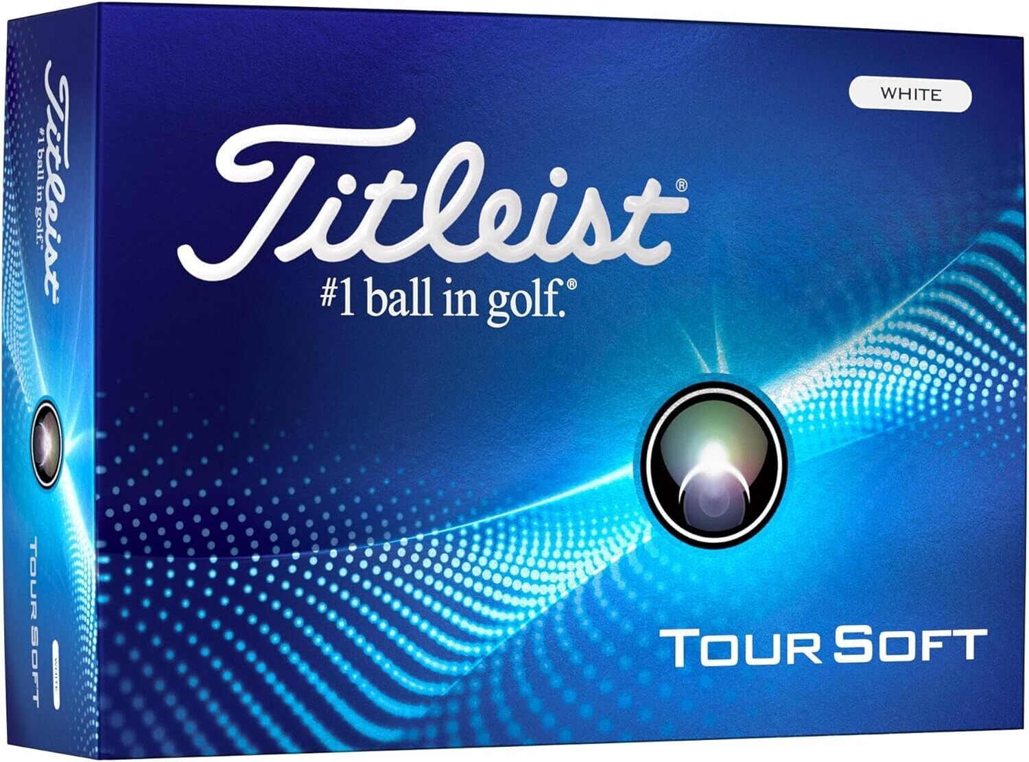 Titleist 2024 Tour Soft Golf Balls 12-Pack, White