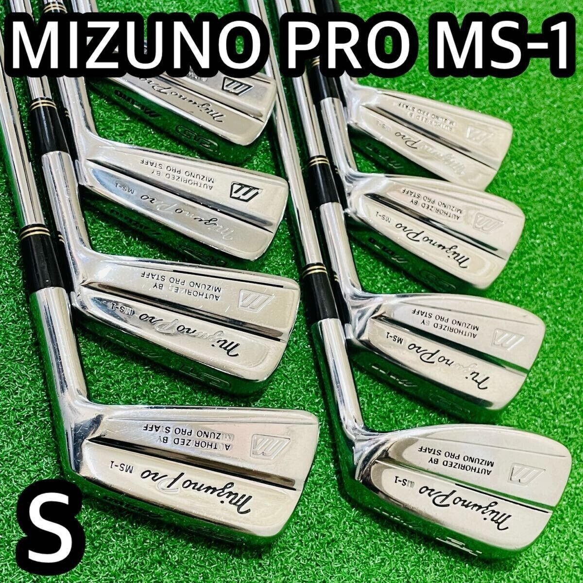 MIZUNO PRO MS-1 Iron 8 piece set Flex S Dynamic Men\'s Right from Japan Used