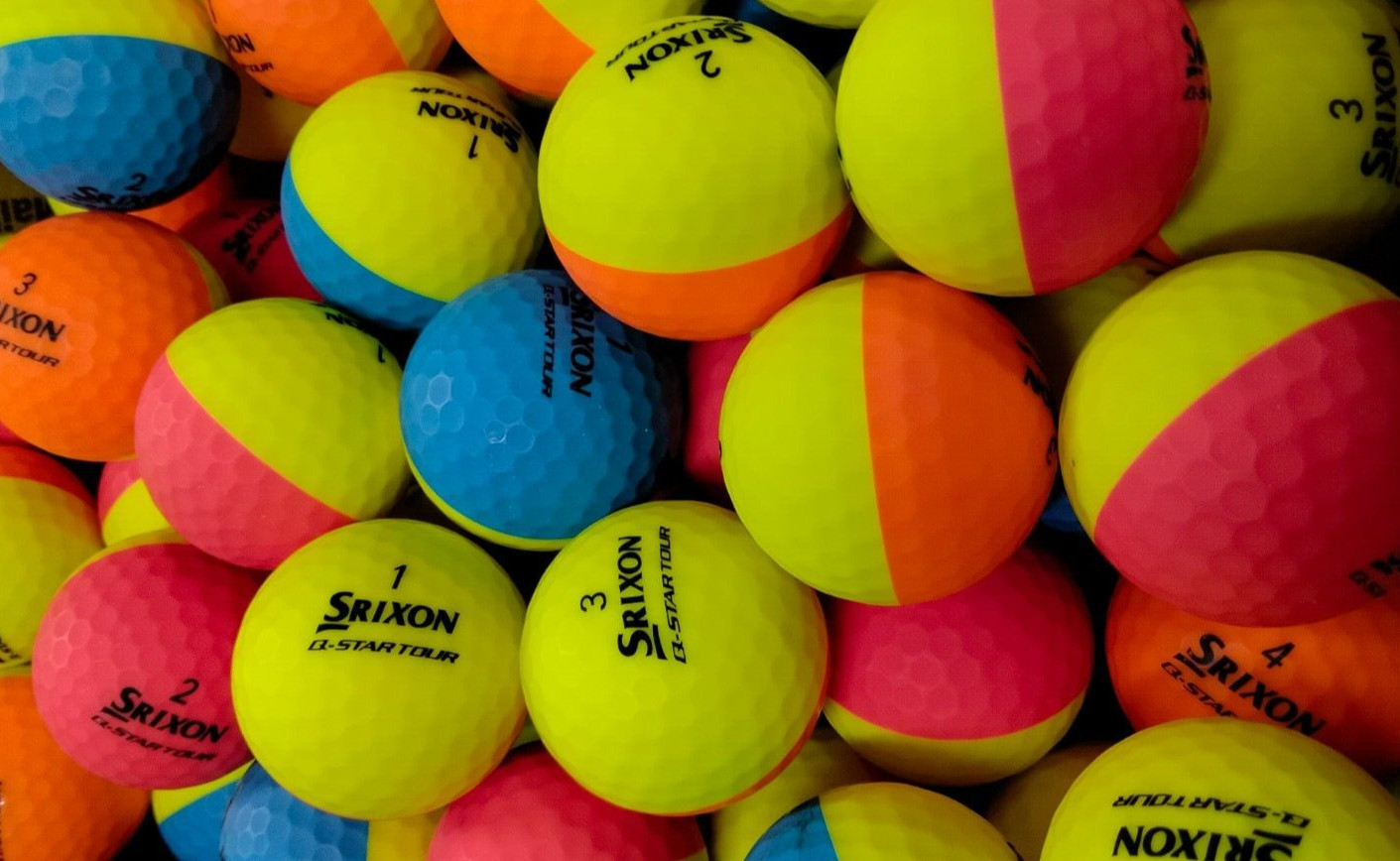 3 Dozen Srixon Q-Star Tour Divide Golf Balls - Matte Finish - 4A/5A 3 Dozen Srixon Q-Star Tour Divide Golf Balls - Matte Finish - 4A/5A