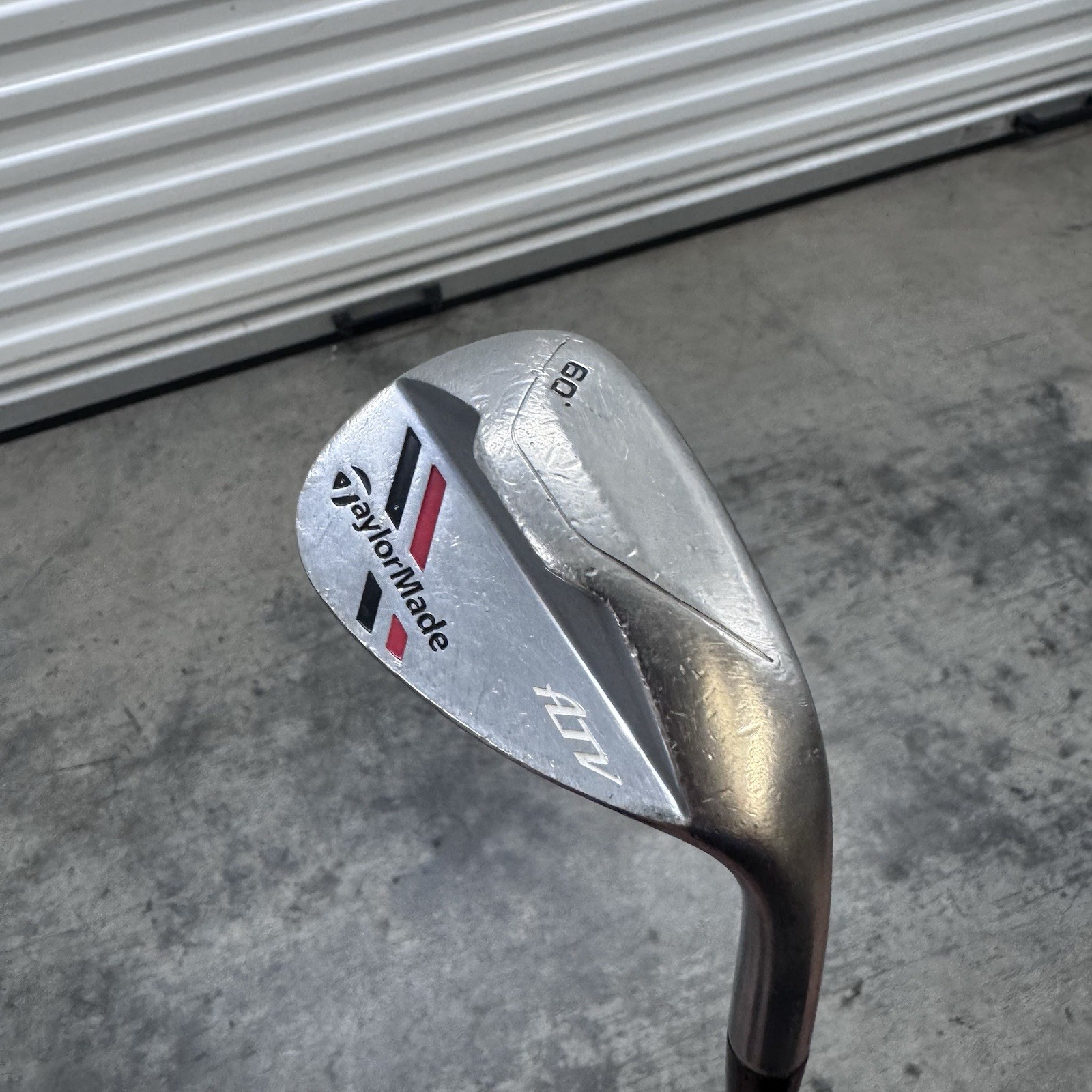 Taylor Made ATV Lob Wedge 60* (Steel KBS) LW Golf Club Taylor Made ATV Lob Wedge 60* (Steel KBS) LW Golf Club