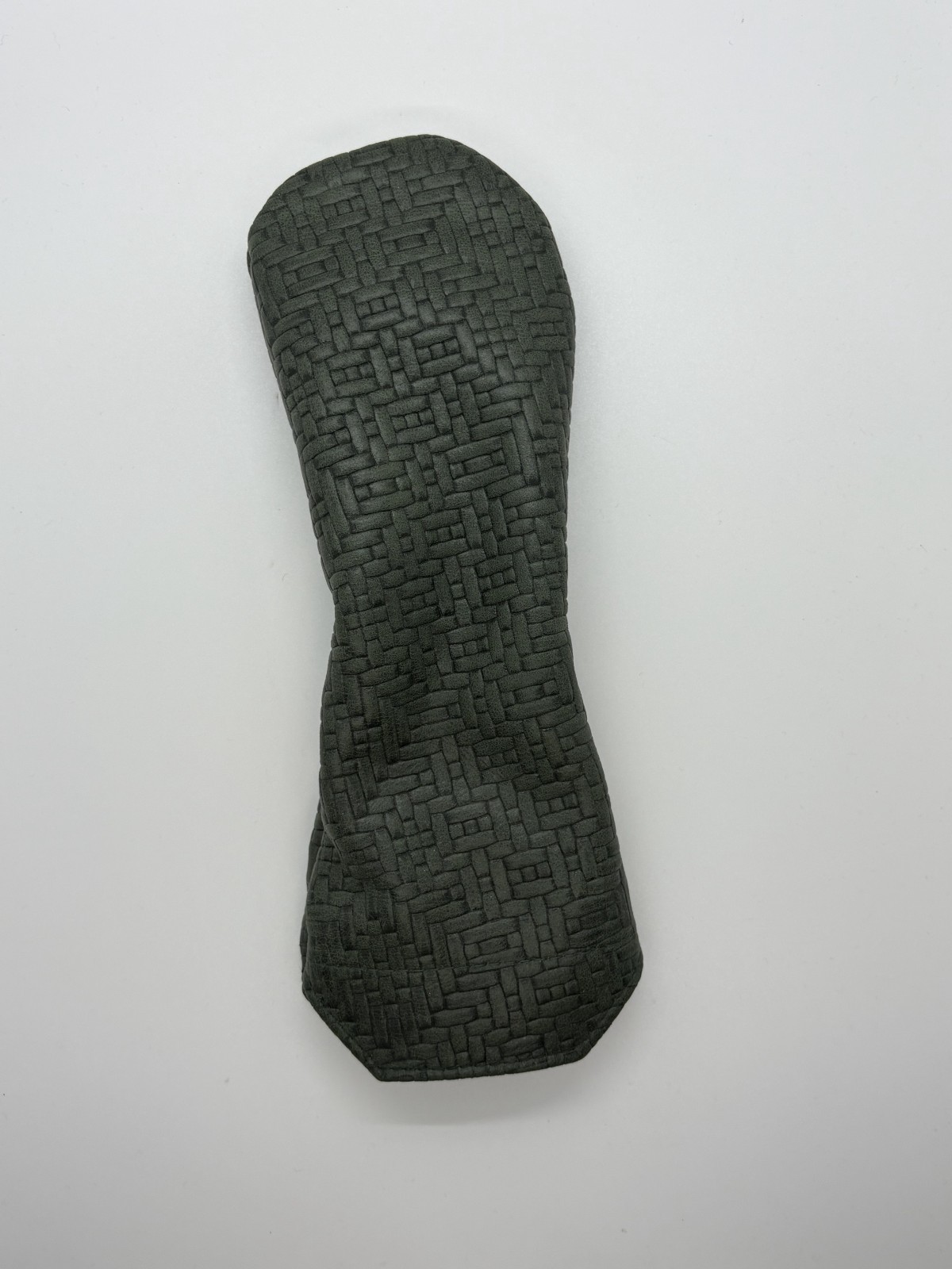 Winston Collection Genuine Leather Italian Weave Olive Hybrid Headcover Winston Collection Genuine Leather Italian Weave Olive Hybrid Headcover