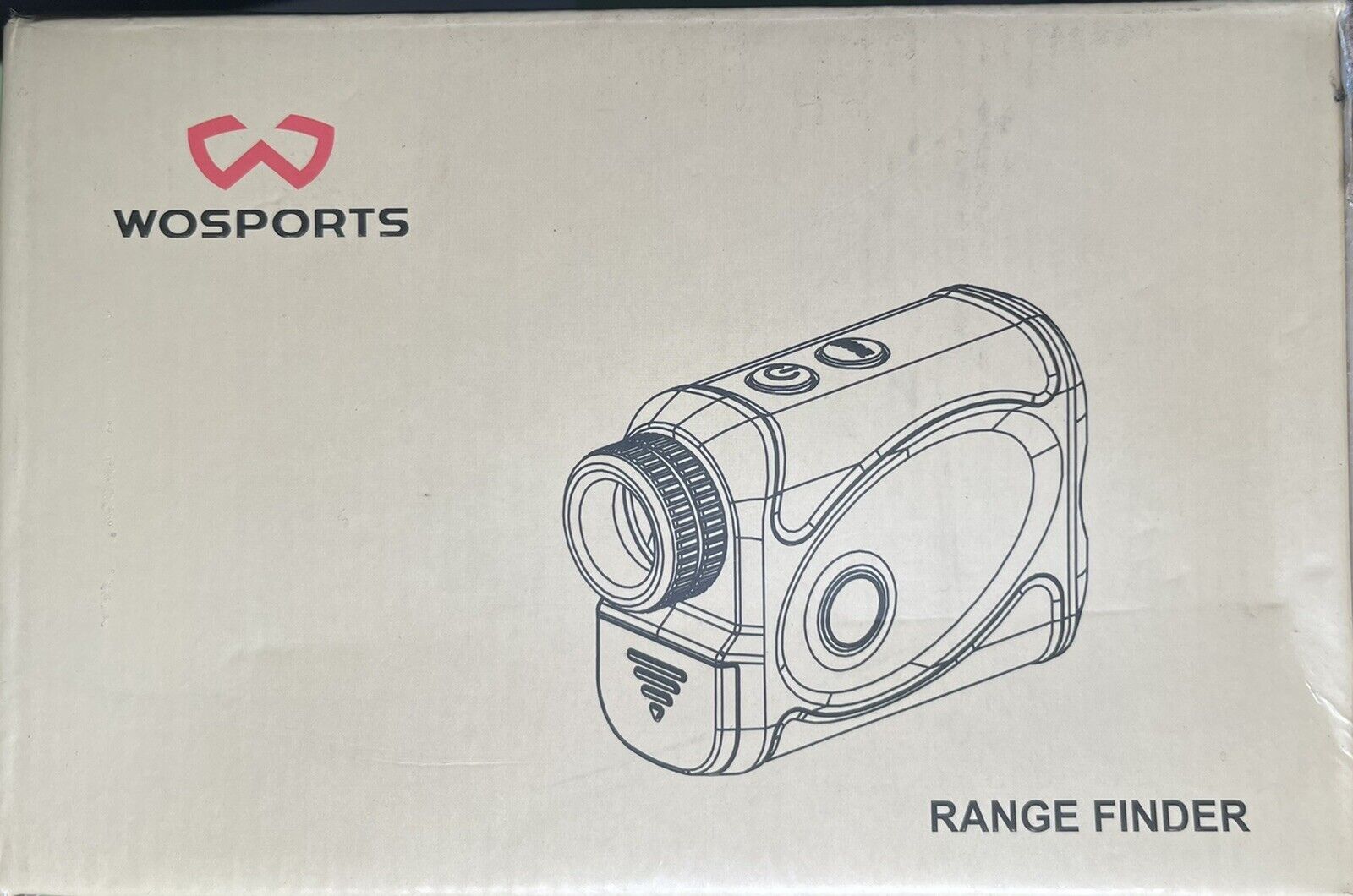 WOSPORTS Golf Rangefinder Laser Range Finder