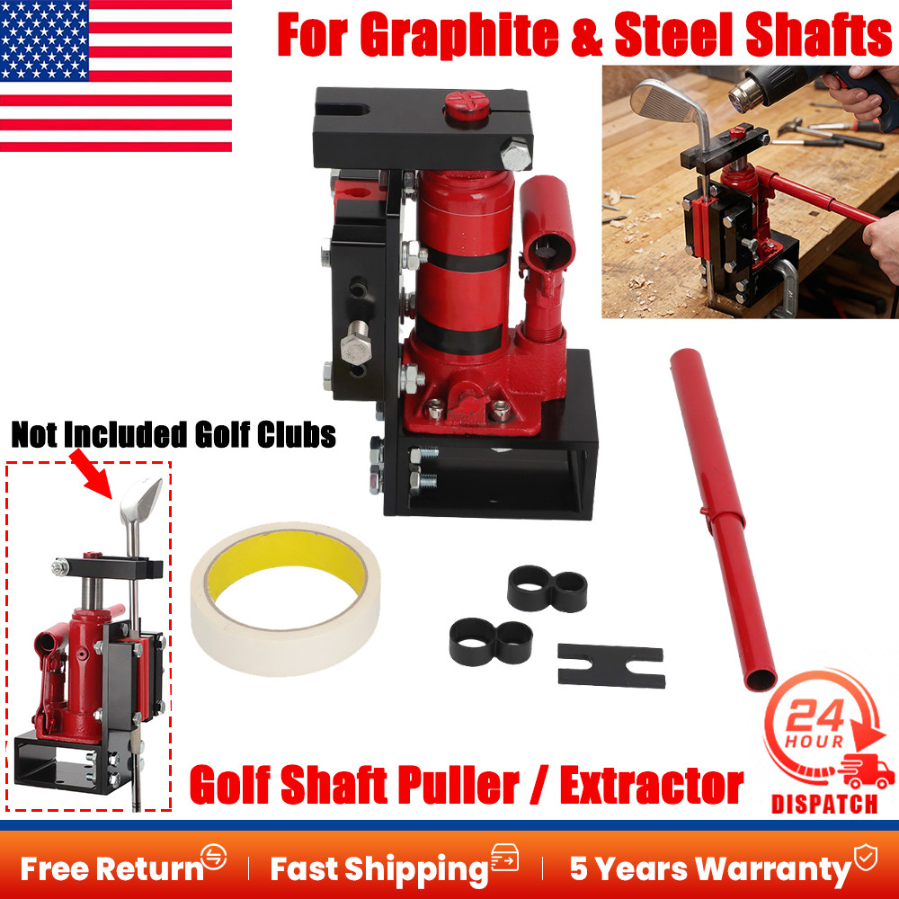 US For Graphite & Steel Shafts Golf Club Shaft Puller / Extractor Tool Aluminum