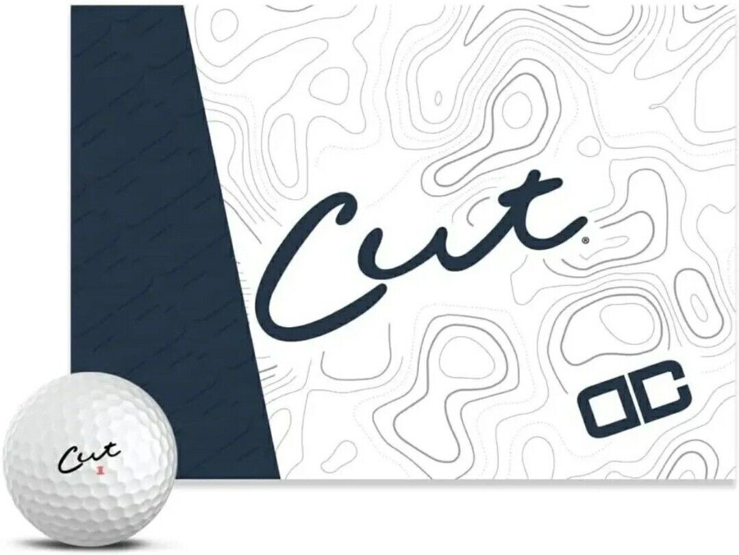Cut Golf Cut DC 4 Piece Urethane Dual Core Pro Golf Balls (12 Pack) - White