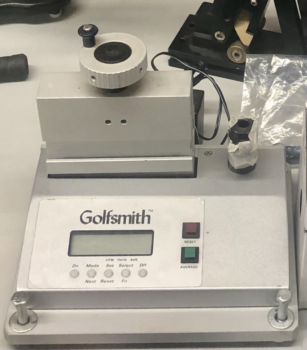 Golfsmith Golf Shaft Frequency Analyzer