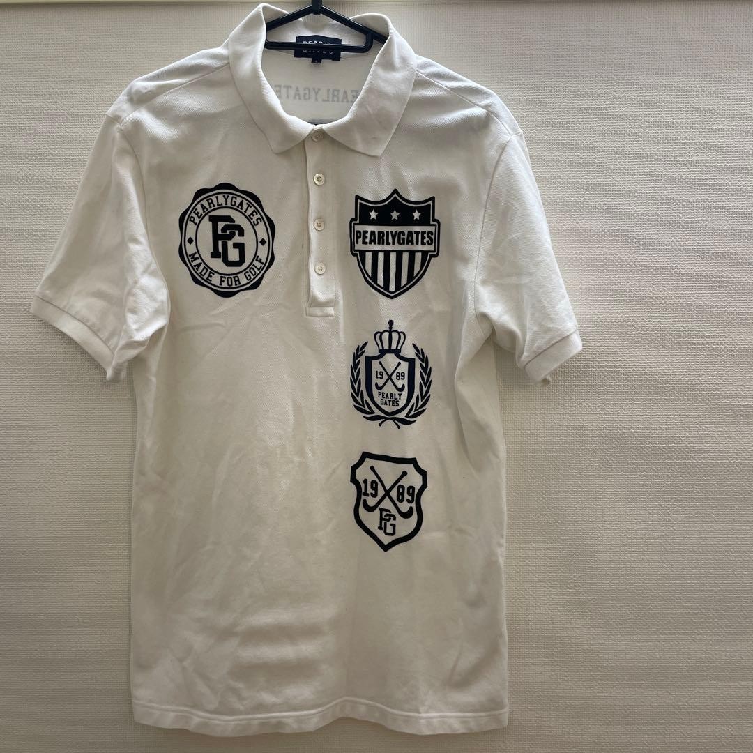 Pearly Gates Golf Polo Shirt Size 6 ( Japan X- Large , US Large ) 3105 Pearly Gates Golf Polo Shirt Size 6 ( Japan X- Large , US Large ) 3105