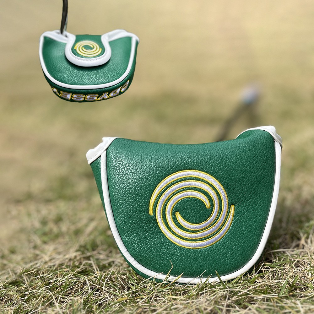 Odyssey Golf Mallet Putter Headcover, Magnetic Closure Odyssey Golf Mallet Putter Headcover, Magnetic Closure