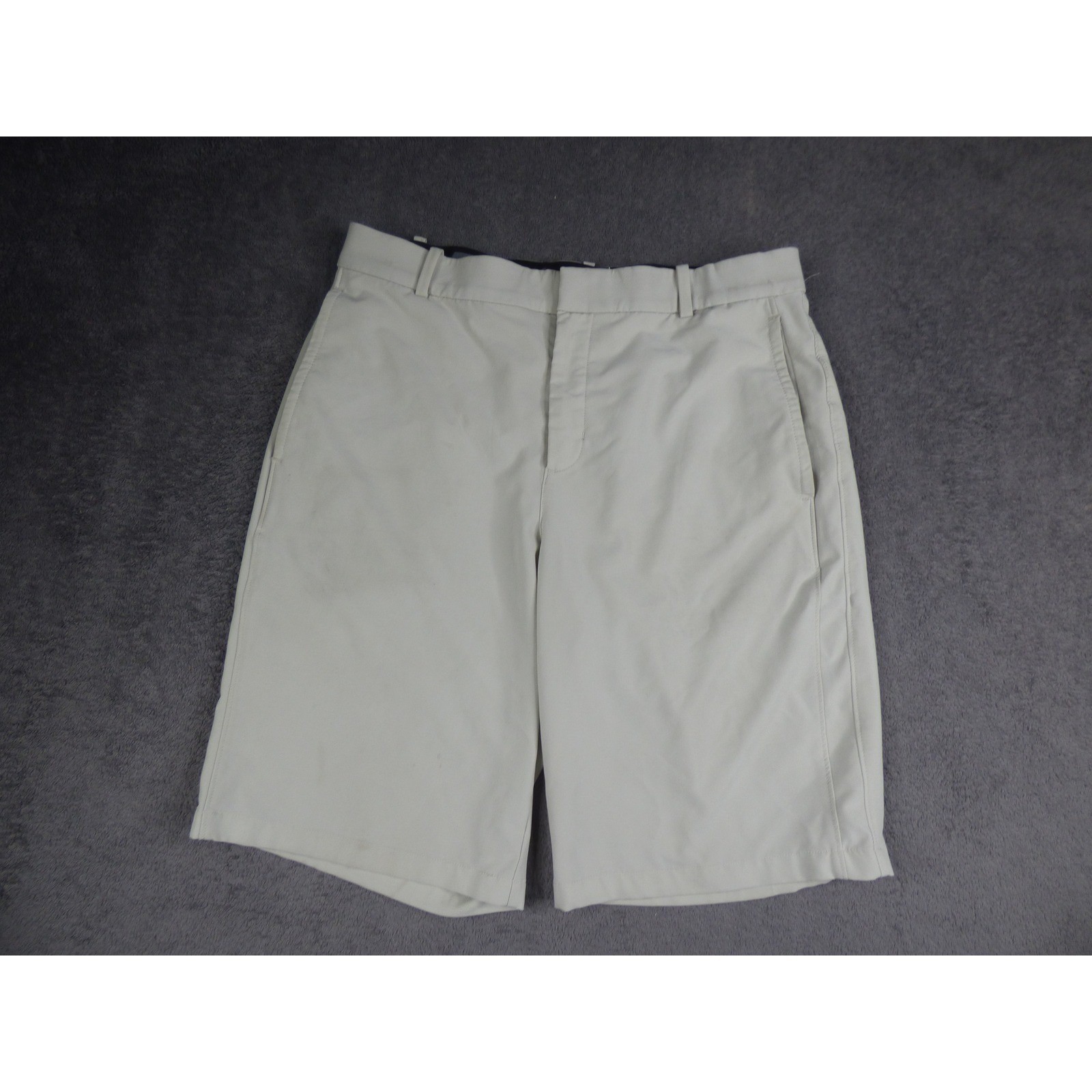 Nike Dri-FIT Golf Shorts Mens 32 Standard Fit Beige Stone Flat Front Performance Nike Dri-FIT Golf Shorts Mens 32 Standard Fit Beige Stone Flat Front Performance