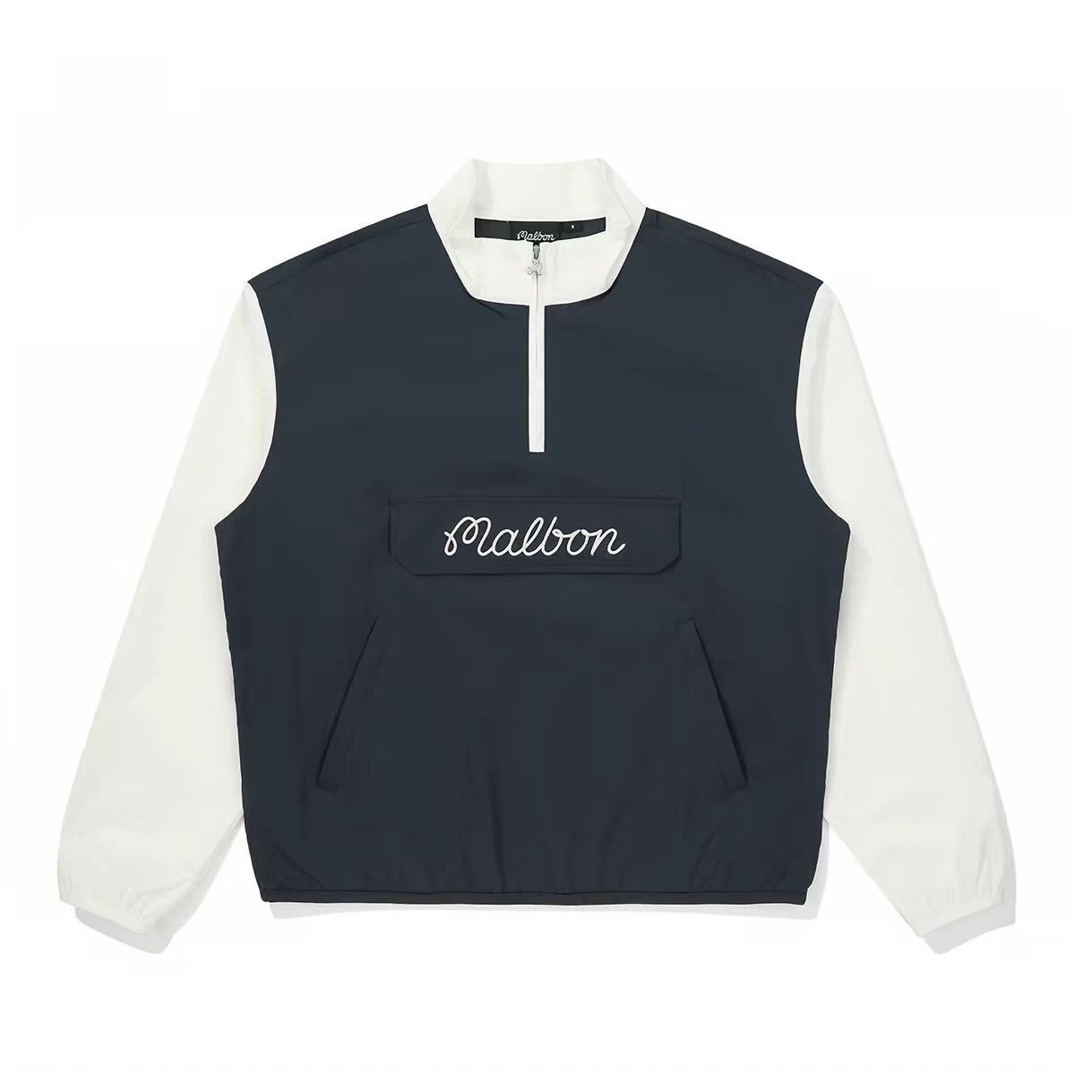 Malbon Golf Women's Curb Malbon Long Sleeve Half Zip Golf Pullover Top Malbon Golf Women's Curb Malbon Long Sleeve Half Zip Golf Pullover Top
