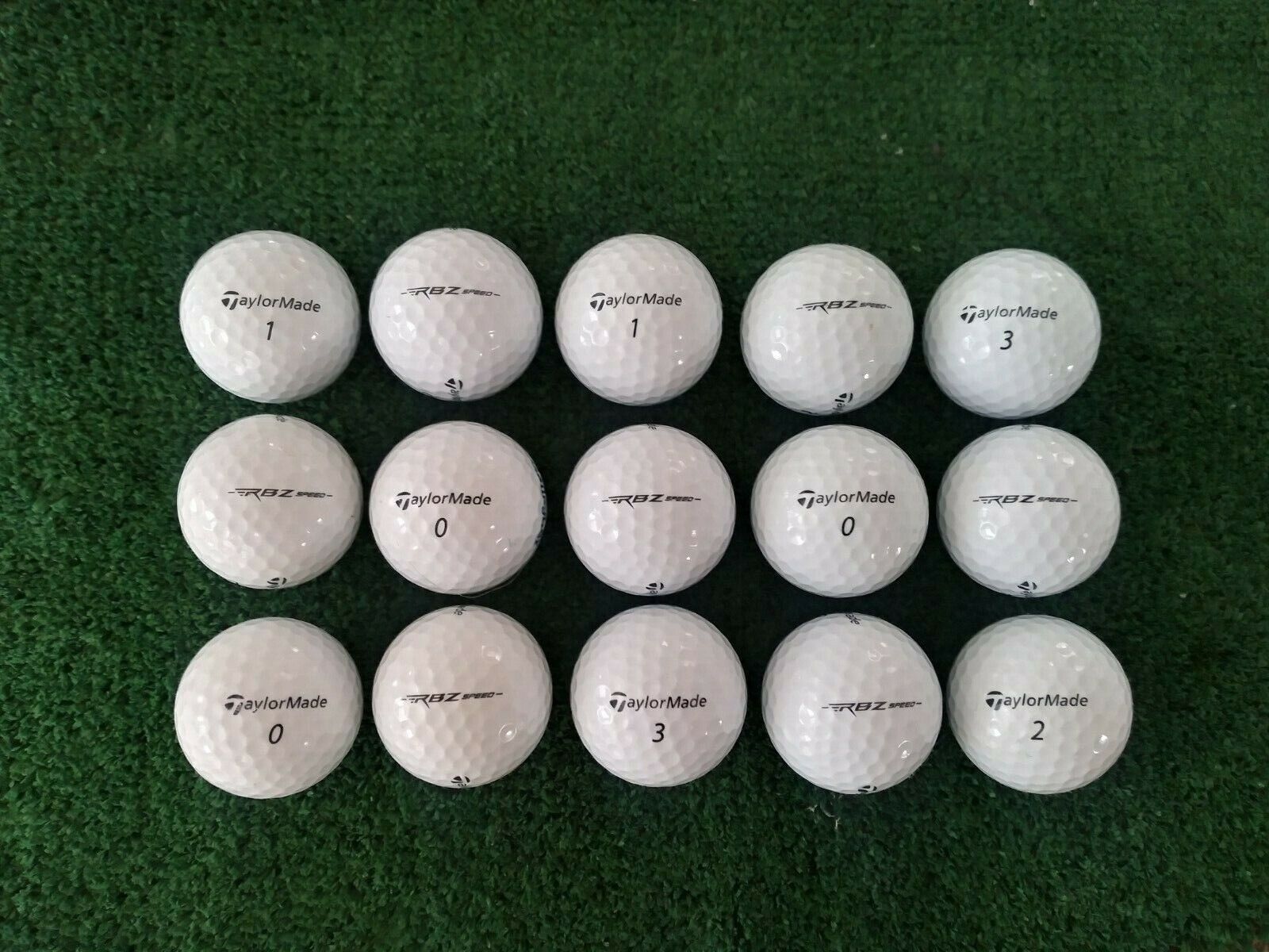 15 Golf Balls - TaylorMade Rocketballz / RBZ Speed -  AAAA 